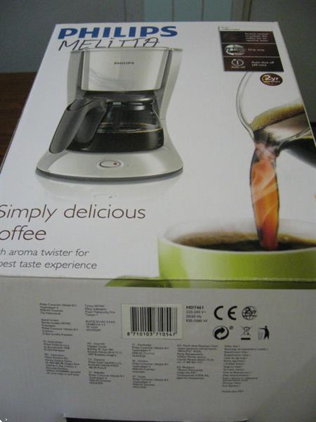 Grote foto koffiezetapparaat philips hd7461 huis en inrichting keukenapparatuur