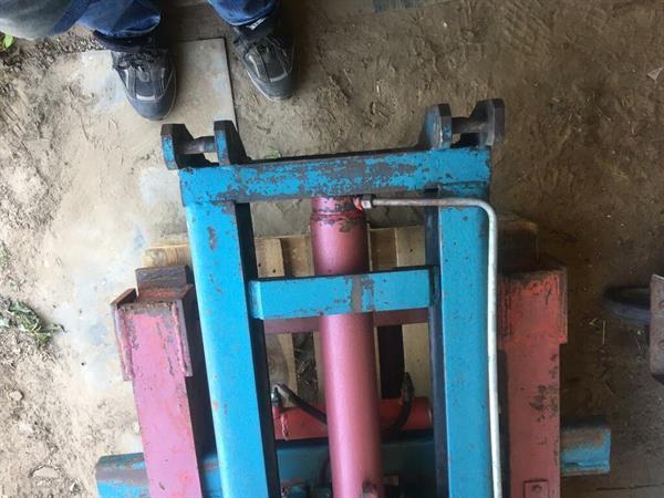 Grote foto hefmast agrarisch tractor toebehoren
