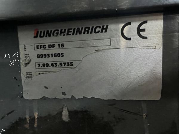 Grote foto jungheinrich efg df16 elektrische heftruck 2020 batterij vrije heffing 2 extra functies agrarisch heftrucks