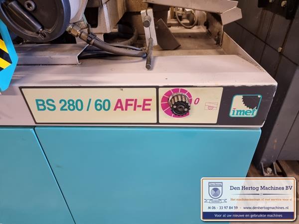 Grote foto imet automatische bandzaagmachine bs280 60 afi e doe het zelf en verbouw materialen en producten