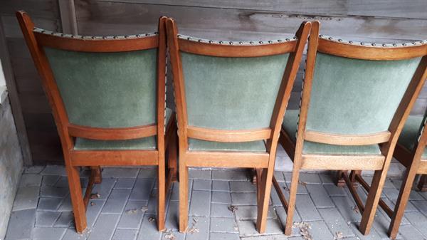 Grote foto 4 paar klassieke eiken eetkamerstoelen huis en inrichting stoelen