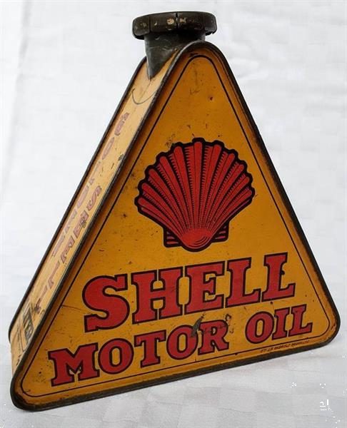 Grote foto shell olie kan 1930 40 verzamelen merken en reclame