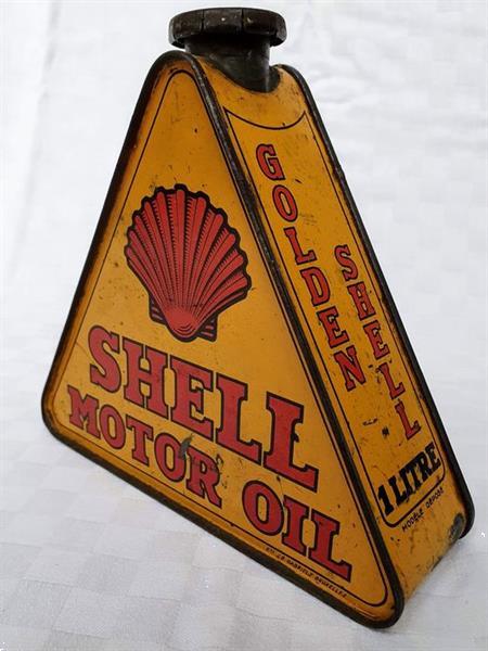 Grote foto shell olie kan 1930 40 verzamelen merken en reclame