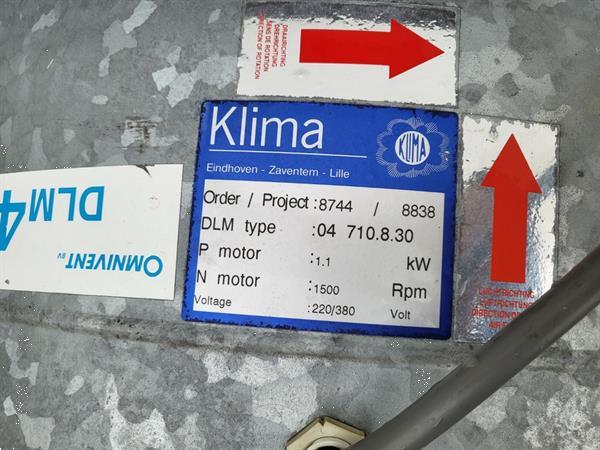 Grote foto klima dlm04 ventilator 90 cm 1.1 kw agrarisch tuinbouw