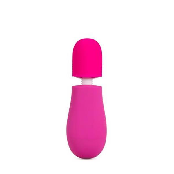 Grote foto rose petite wand vibrator met opzetstukken roze erotiek vibrators