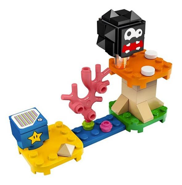 Grote foto lego super mario 30389 fuzzy mushroom platform kinderen en baby duplo en lego