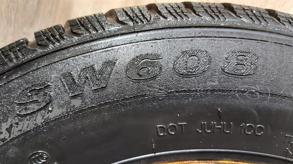 Grote foto 195 70 r15c winterband met velg fiat ducato auto onderdelen banden en velgen