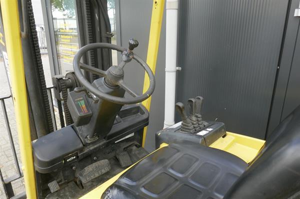 Grote foto vs 20919 elektrische triplex heftruck hyster 2 5ton sideshift agrarisch heftrucks