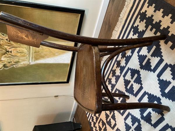 Grote foto 6 thonet stoelen antieke thonet circa 1900 antiek en kunst stoelen en banken