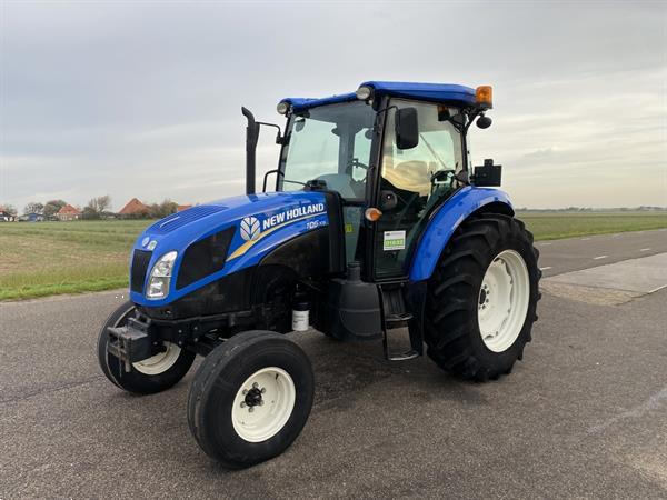 Grote foto new holland td5.105 agrarisch tractoren