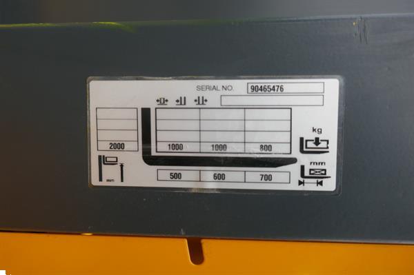 Grote foto vs 20930 elektrische stapelaar jungheinrich emc110 bj2015 doe het zelf en verbouw hefwerktuigen