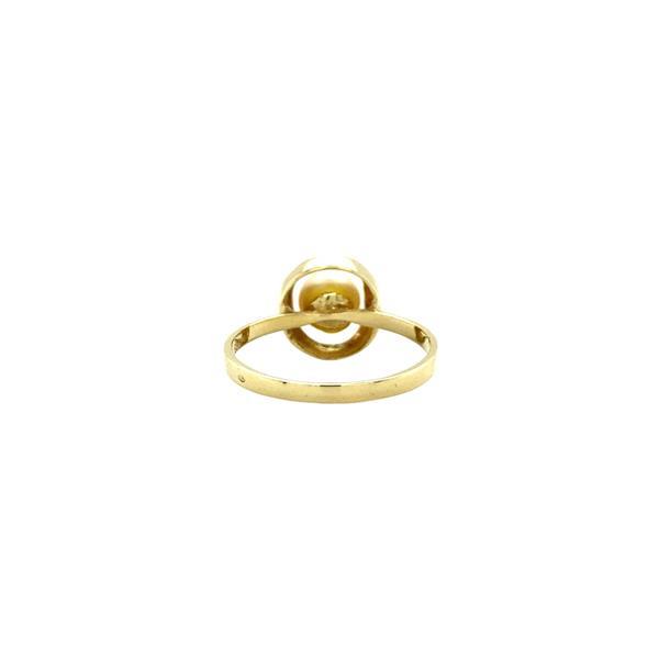 Grote foto gouden ring met parel 14 krt 197.5 sieraden tassen en uiterlijk ringen voor haar