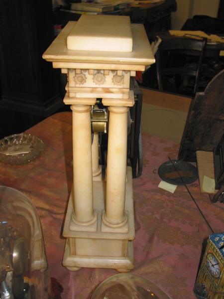 Grote foto albaste kolompendule antiek en kunst klokken