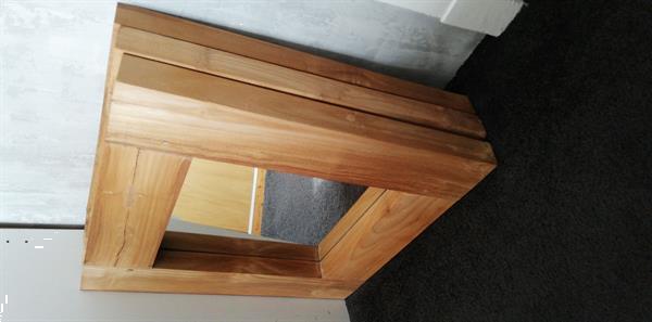 Grote foto 3 wandspiegels met houten omlijsting huis en inrichting spiegels