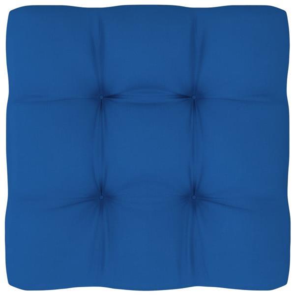 Grote foto vidaxl coussin de canap palette bleu royal 50x50x10 cm huis en inrichting woningdecoratie