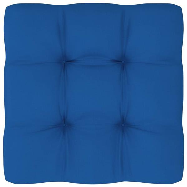 Grote foto vidaxl coussin de canap palette bleu royal 60x60x10 cm huis en inrichting woningdecoratie