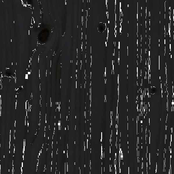 Grote foto vidaxl cadre de lit noir 120x200 cm bois de pin massif huis en inrichting bedden