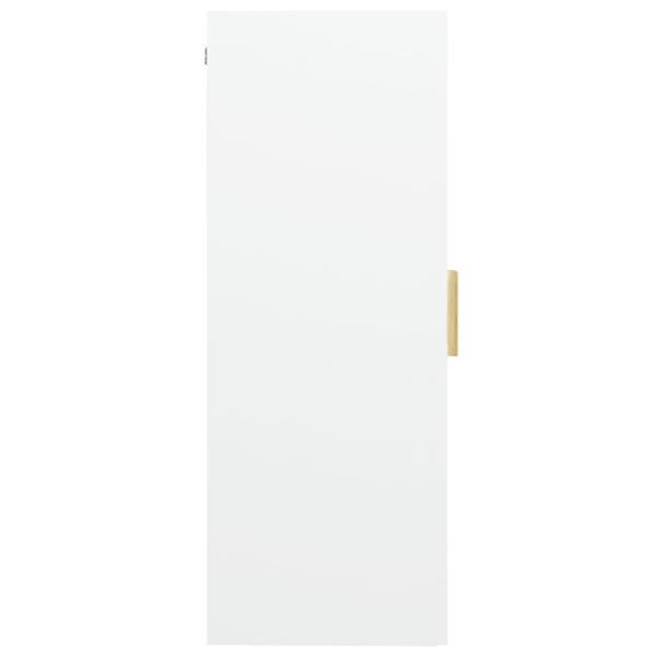 Grote foto vidaxl armoire murale suspendue blanc 69 5x34x90 cm huis en inrichting overige