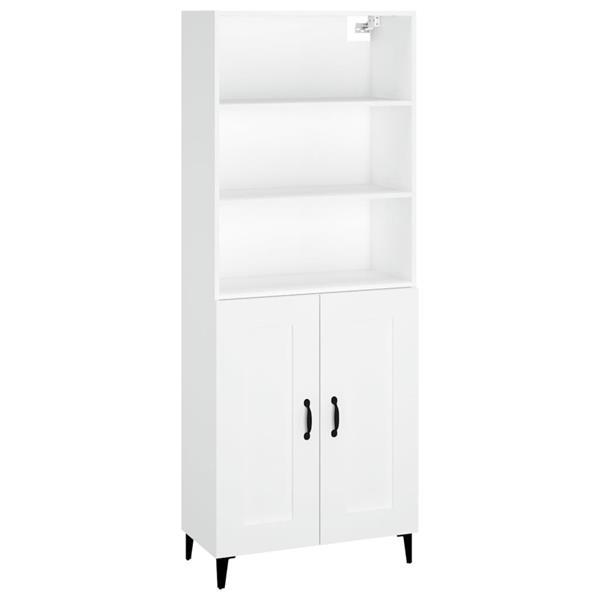 Grote foto vidaxl buffet haut blanc bois d ing nierie huis en inrichting overige