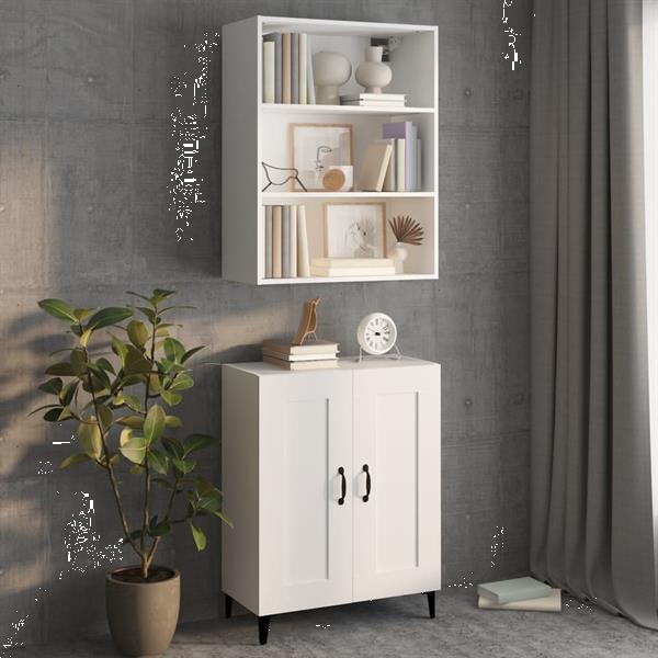 Grote foto vidaxl buffet haut blanc bois d ing nierie huis en inrichting overige