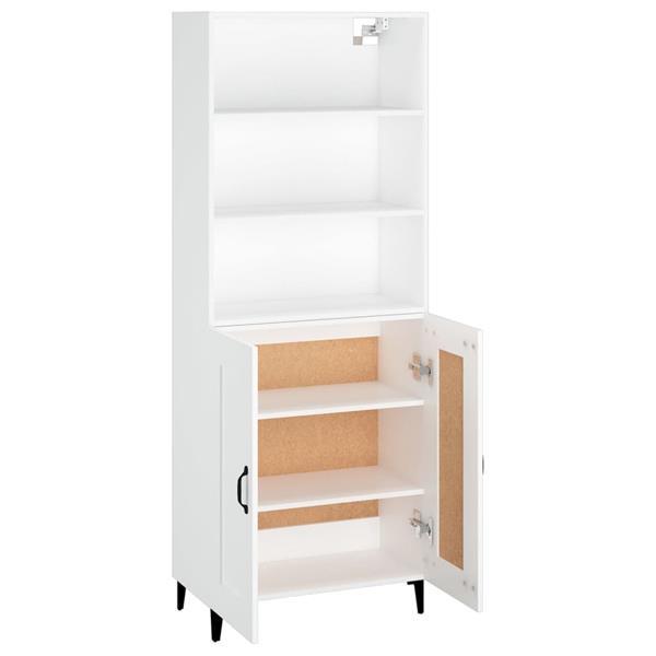 Grote foto vidaxl buffet haut blanc bois d ing nierie huis en inrichting overige