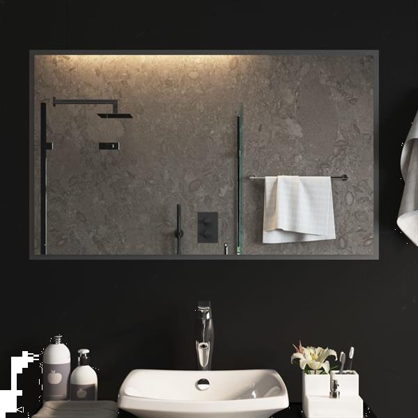 Grote foto vidaxl miroir led de salle de bain 60x100 cm huis en inrichting woningdecoratie