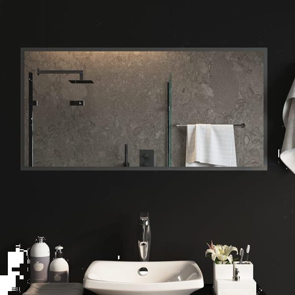 Grote foto vidaxl miroir led de salle de bain 50x100 cm huis en inrichting woningdecoratie