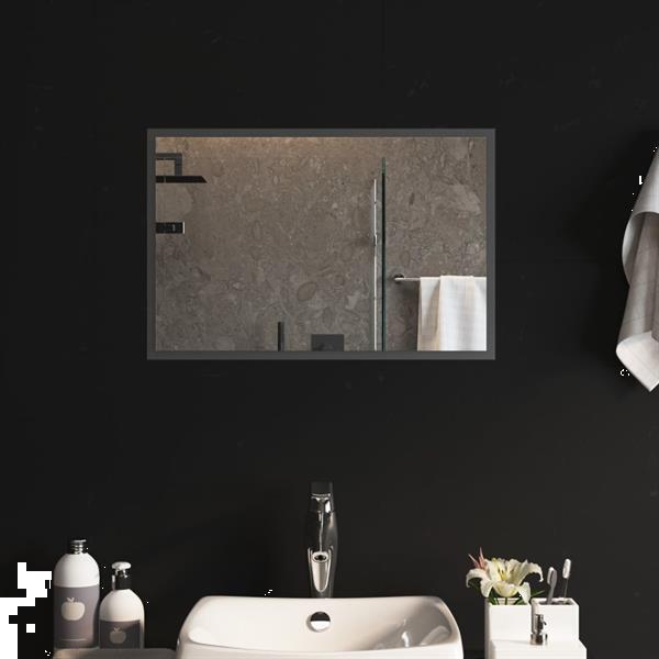 Grote foto vidaxl miroir led de salle de bain 40x60 cm huis en inrichting woningdecoratie