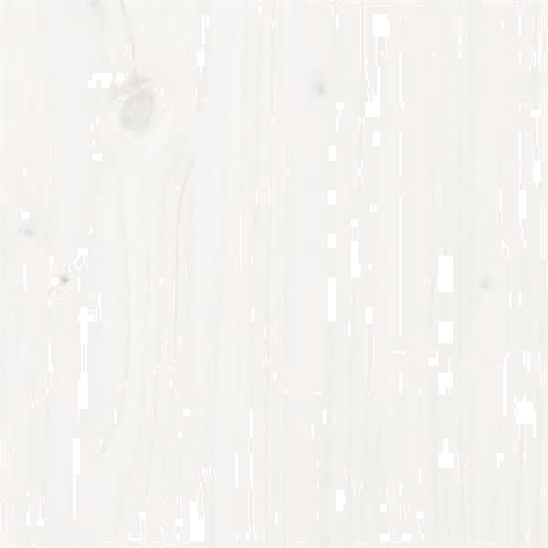 Grote foto vidaxl lit de jour blanc 80x200 cm bois de pin massif huis en inrichting bedden