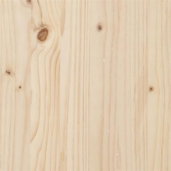Grote foto vidaxl cadre de lit bois de pin massif 160x200 cm huis en inrichting bedden