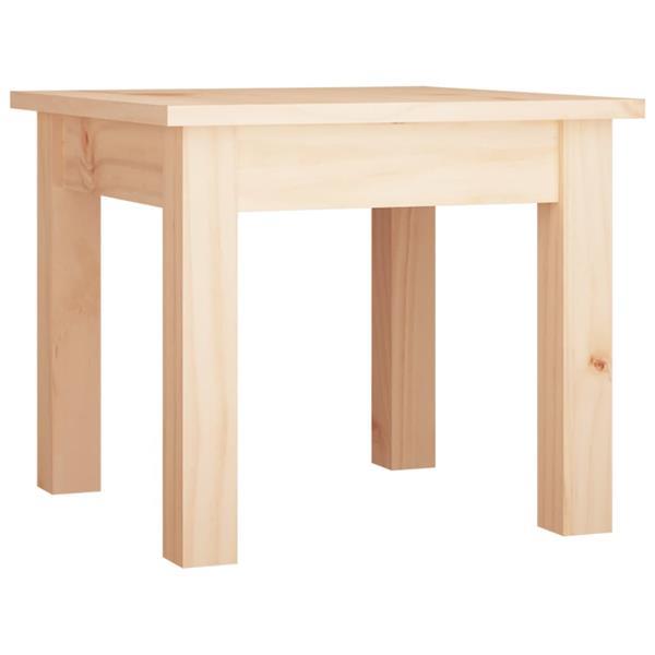 Grote foto vidaxl table basse 35x35x30 cm bois massif de pin huis en inrichting eettafels