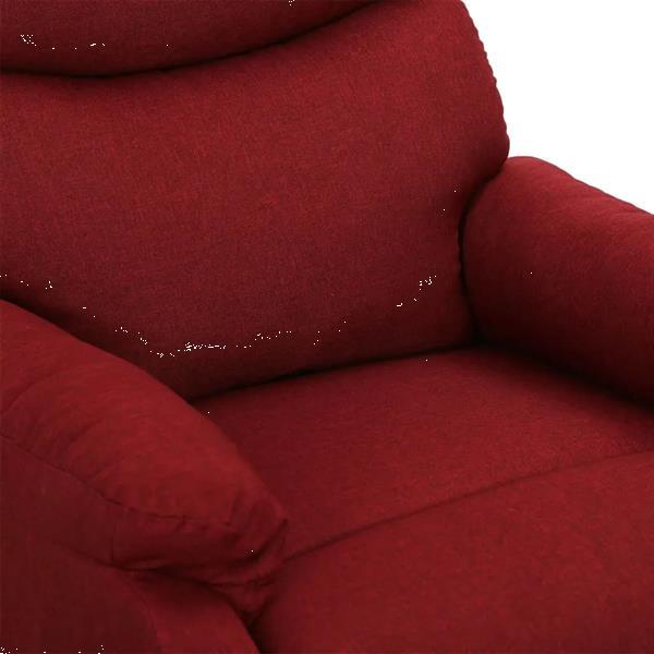 Grote foto vidaxl fauteuil releveur inclinable bordeaux tissu huis en inrichting stoelen