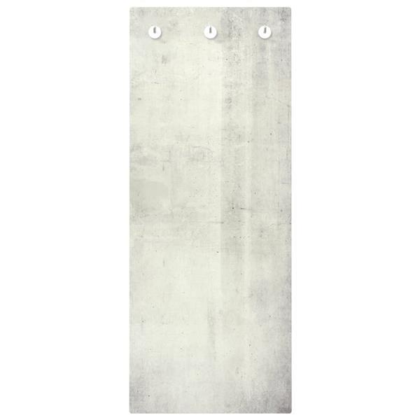 Grote foto vidaxl porte manteau mural 125x50 cm verre tremp mur de pie huis en inrichting woningdecoratie