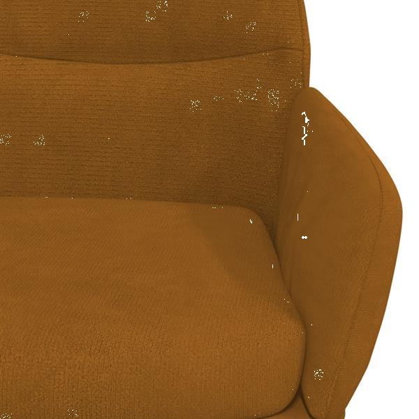 Grote foto vidaxl chaise de relaxation avec tabouret marron velours huis en inrichting stoelen