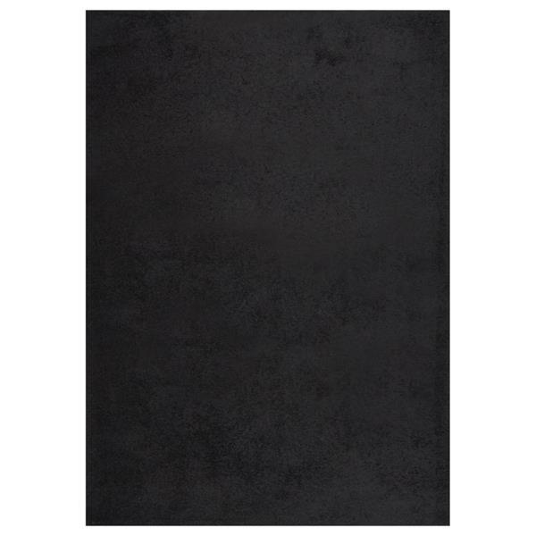 Grote foto vidaxl tapis shaggy poils longs noir 120x170 cm huis en inrichting vloerbedekking en kleden