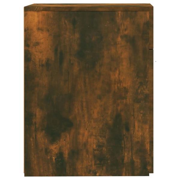 Grote foto vidaxl armoire d apothicaire ch ne fum 20x45 5x60cm bois d huis en inrichting overige
