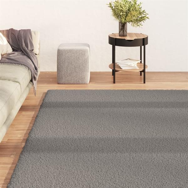 Grote foto vidaxl tapis shaggy poils longs gris 200x290 cm huis en inrichting vloerbedekking en kleden