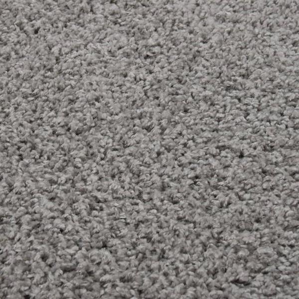 Grote foto vidaxl tapis shaggy poils longs gris 200x290 cm huis en inrichting vloerbedekking en kleden