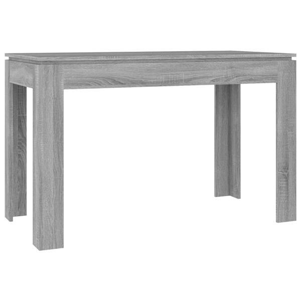 Grote foto vidaxl table d ner sonoma gris 120x60x76 cm bois d ing nie huis en inrichting eettafels
