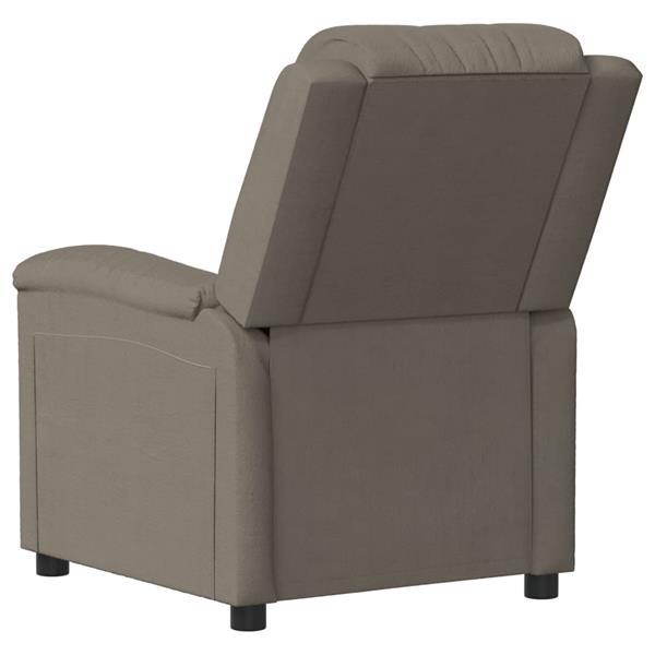 Grote foto vidaxl fauteuil inclinable lectrique gris clair velours huis en inrichting stoelen