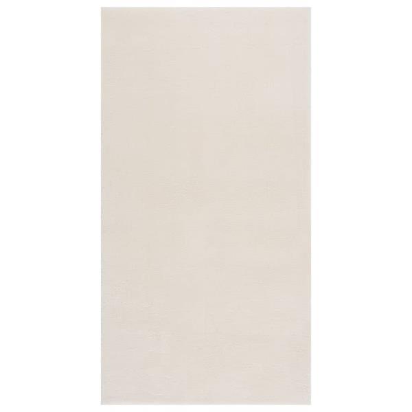 Grote foto vidaxl tapis shaggy doux lavable 80x150 cm antid rapant cr m huis en inrichting vloerbedekking en kleden
