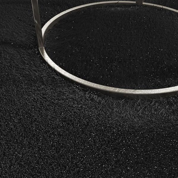 Grote foto vidaxl tapis shaggy doux lavable 80x150 cm antid rapant noir huis en inrichting vloerbedekking en kleden