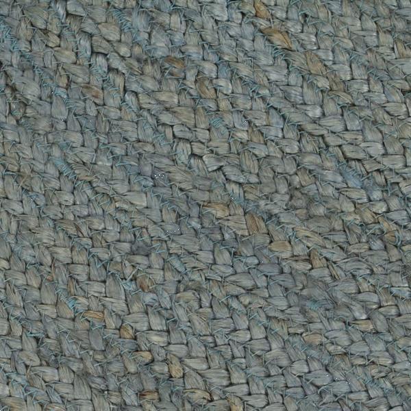 Grote foto vidaxl tapis fait la main jute rond 210 cm vert olive huis en inrichting vloerbedekking en kleden