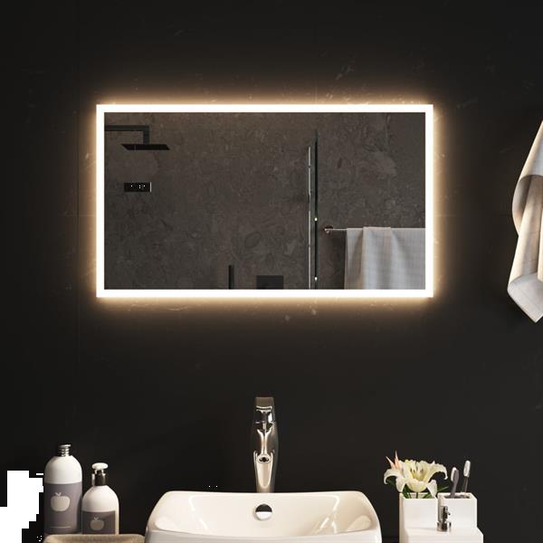 Grote foto vidaxl miroir de salle de bain led 70x40 cm huis en inrichting woningdecoratie