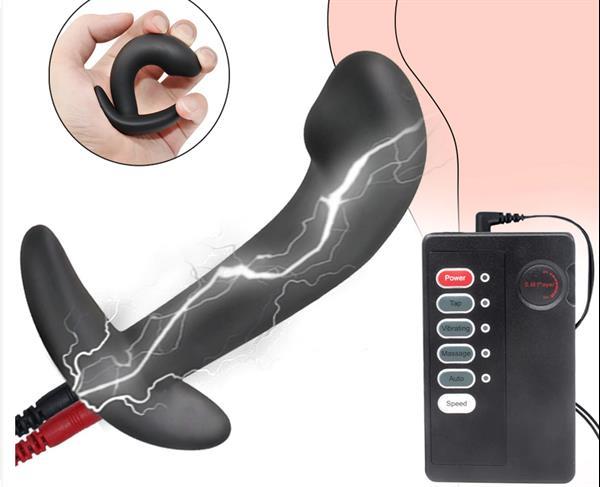 Grote foto electro shock anale plug voor koppels. 1 erotiek sm toys