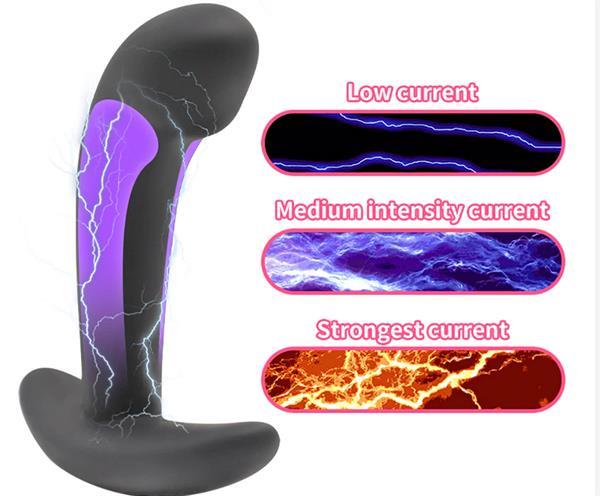 Grote foto electro shock anale plug voor koppels. 1 erotiek sm toys