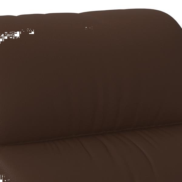 Grote foto vidaxl sta op massagestoel verstelbaar kunstleer bruin huis en inrichting stoelen