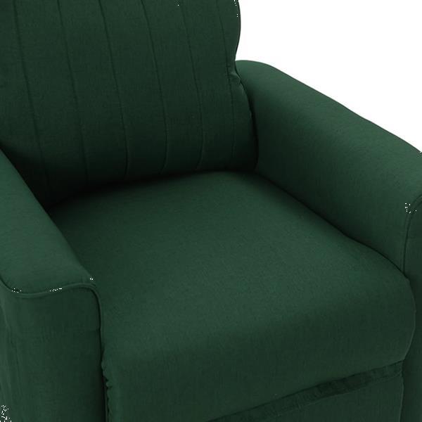 Grote foto vidaxl sta op stoel verstelbaar stof donkergroen huis en inrichting stoelen
