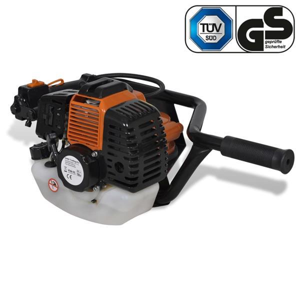 Grote foto vidaxl jeu de perceuse de sol tari re acier doe het zelf en verbouw gereedschappen en machines