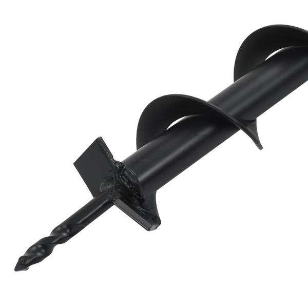 Grote foto vidaxl jeu de perceuse de sol tari re acier doe het zelf en verbouw gereedschappen en machines